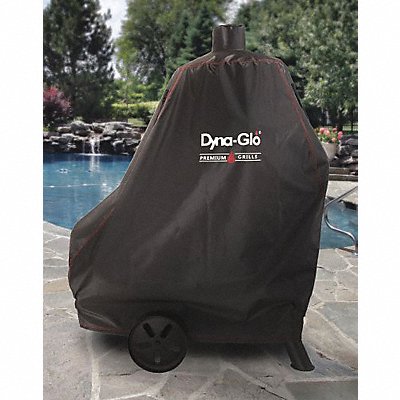 Vert Offset Charcoal Smoker Cover 60 H MPN:DG1382CSC