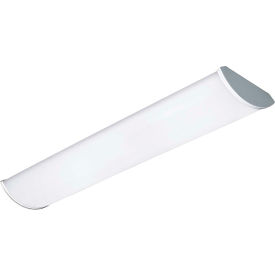 Columbia CRW LED Round Wraparound 4' Lamp Switchable Lumens & CCT Dimming 120-277V CRW4-LSCS