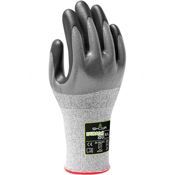 Cut, Puncture & Abrasive-Resistant Gloves: Size S, ANSI Cut A3, ANSI Puncture 2, Nitrile, ATA & HPPE Blend MPN:576S-06