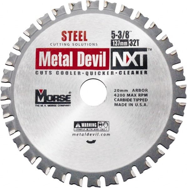 Wet & Dry Cut Saw Blade: 5-3/8