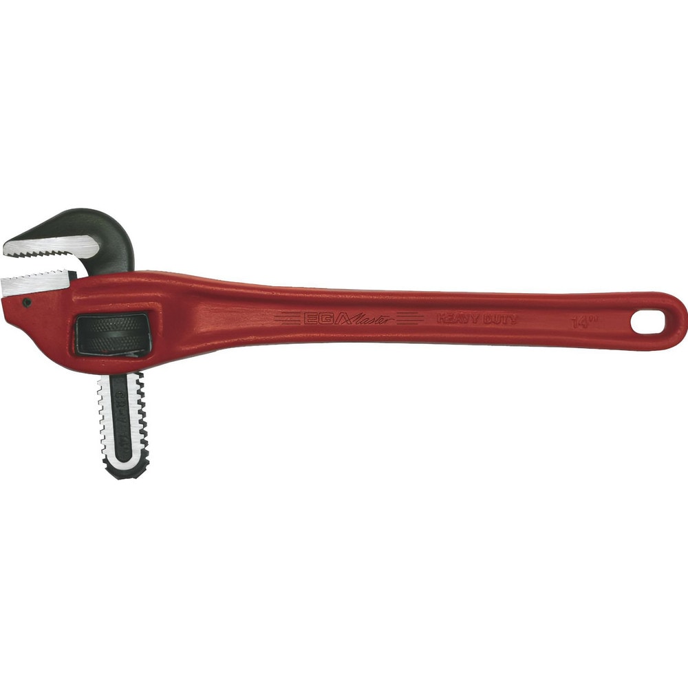 Pipe Wrenches, Wrench Type: Corner Pipe Wrench 90 Deg, Offset , Maximum Pipe Capacity (Inch): 2 , Overall Length (Inch): 14 , Material: Ductile Iron MPN:61377