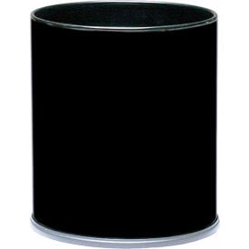 Witt Executive Series Metal Wastebasket 4 Gallon Black 66BK 66BK