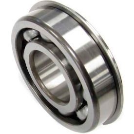 Nachi Radial Ball Bearing 6005nr Open W/Snap Ring 25mm Bore 47mm Od 6005NR