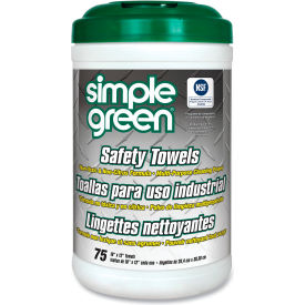 Simple Green® Multi-Purpose Safety Cleaning Towels 75 Wipes/Can 3810000613351