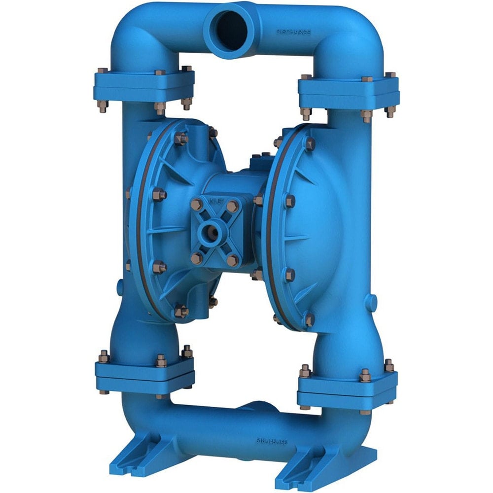 Air-Operated Diaphragm Pumps, Maximum Flow Rate (Gpm - 2 Decimals): 200.00 , Maximum Working Pressure: 125.000 , Thread Type: NPT , Inlet Size: 2in  MPN:S20B1I2TANS000.