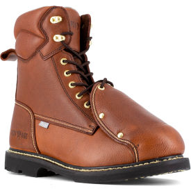 Iron Age® Groundbreaker Work Boots w/ External Met Guard Steel Toe Size 10W 8