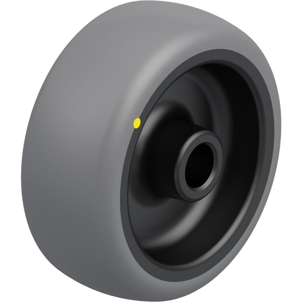 Caster Wheels, Wheel Type: Rigid, Swivel , Load Capacity: 145 , Bearing Type: Plain Bore , Wheel Core Material: Polypropylene , Wheel Material: Rubber  MPN:613547