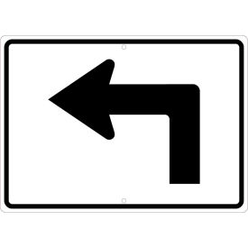 NMC TM500J Traffic Sign Advance Turn Arrow Left 15