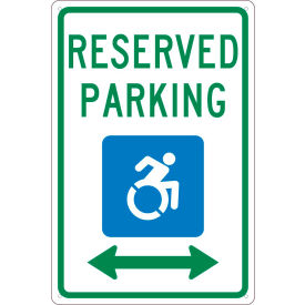 NMC TMS327G Traffic Sign Reserved Parking New York 18