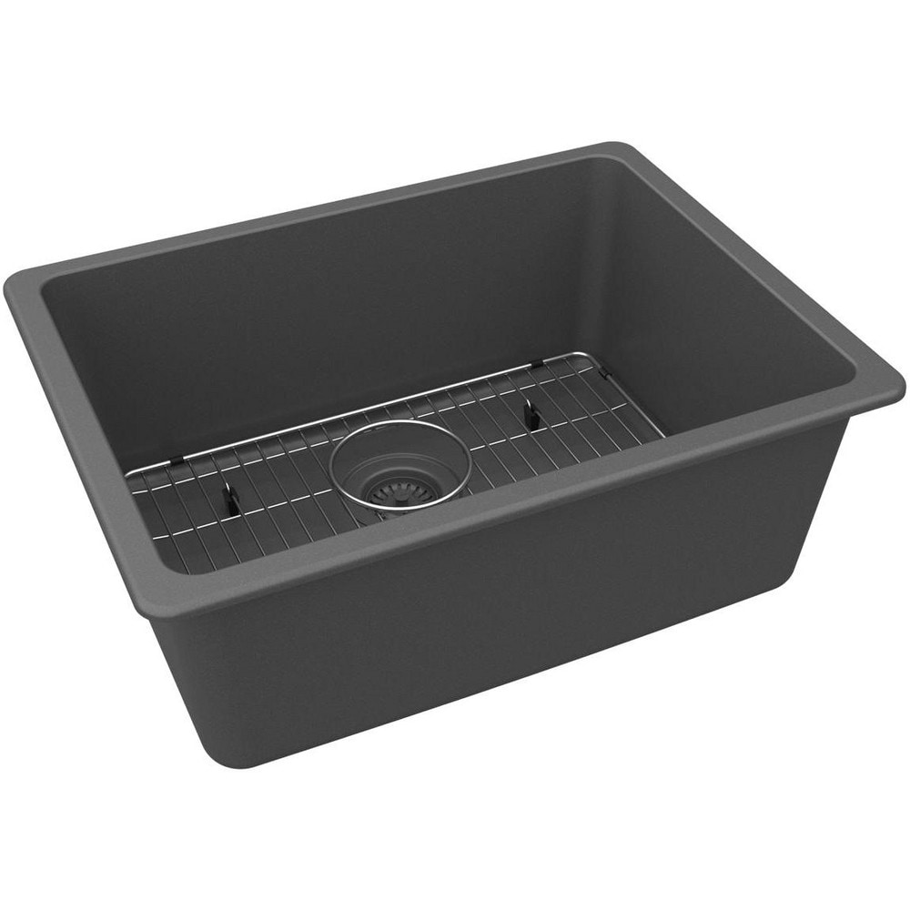 Sinks, Type: Undermount , Mounting Location: Countertop , Number Of Bowls: 1 , Material: Quartz , Faucet Included: No  MPN:ELGU2522GT0C