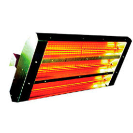 TPI 60° 3-Lamp Symmetrical Infrared Heater 2260THSS480V - 4800W 480V Silver 22360THSS480V