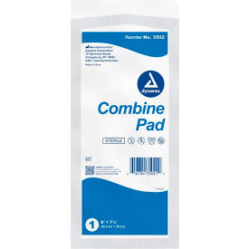 Dynarex Combine Pads Sterile 1/Pouch 8