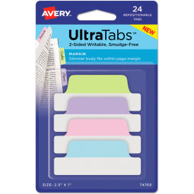 Avery® Ultra Tabs Repositionable Tabs 2-1/2