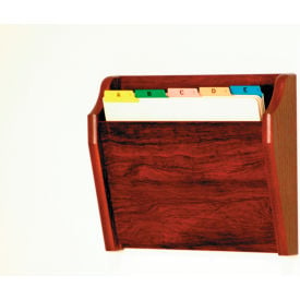 Single Tapered Pocket Chart Holder - Mahogany CH14-1MH