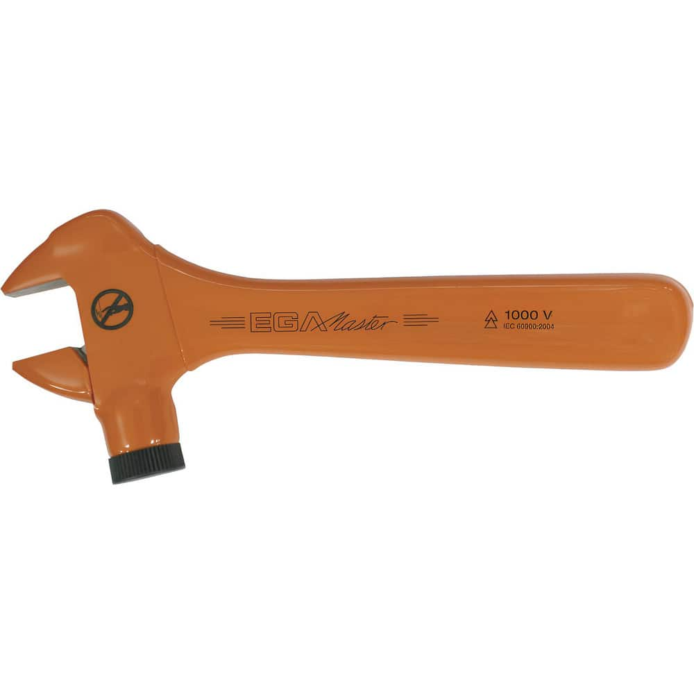 Adjustable Wrenches, Finish: TITACROM , Handle Type: Cushioned , Insulated: Yes , Handle Color: Orange , Tether Style: Not Tether Capable , Standards: EN-60900 MPN:79471