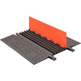 Guard Dog® Low Profile 5 CH - Orange Lid/Black Base - ADA Ramps GD5X75-O/B