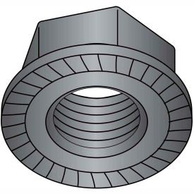 1/4-20  Serrated Flange Hex Lock Nuts Case Hardened HR15N 78/90 Black Oxide Pkg of 2000 14NRB