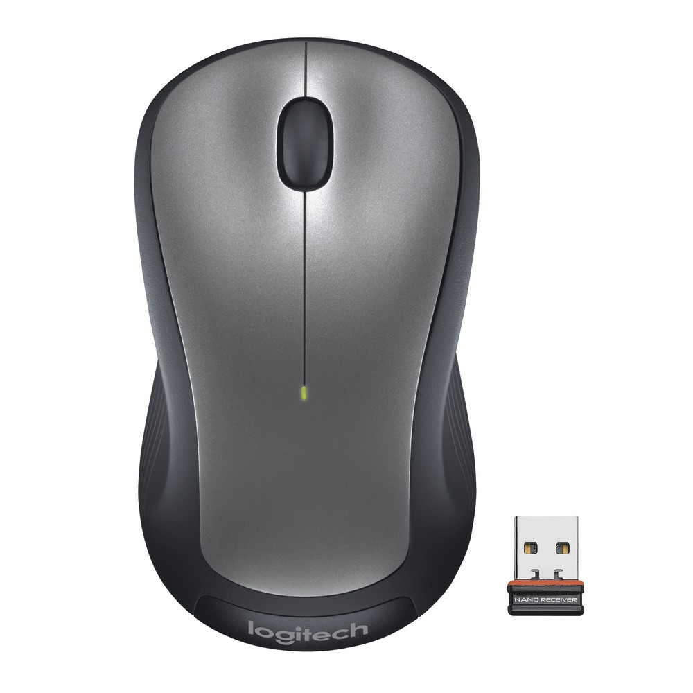 Logitech M310 Wireless Optical Mouse, Silver (Min Order Qty 3) MPN:910-001675