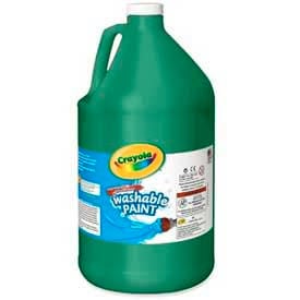 Crayola® Washable Paint Nontoxic 1 Gallon Green 542128044