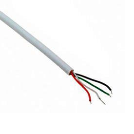 Convergent 725108WH1S 22AWG 4C Stranded Control Cable Plenum (CMP) 1000 Ft. Spool White 725108WH1S