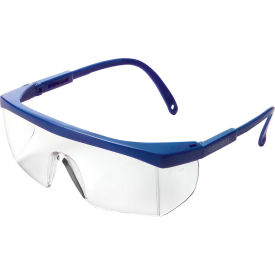 GoVets™ Half Frame Safety Glasses Brow Guard & Side Shields Anti-Fog Clear Lens 395CL708