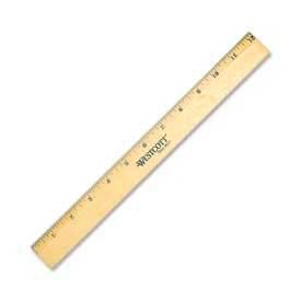 Westcott® Metal Edge Office Ruler 12