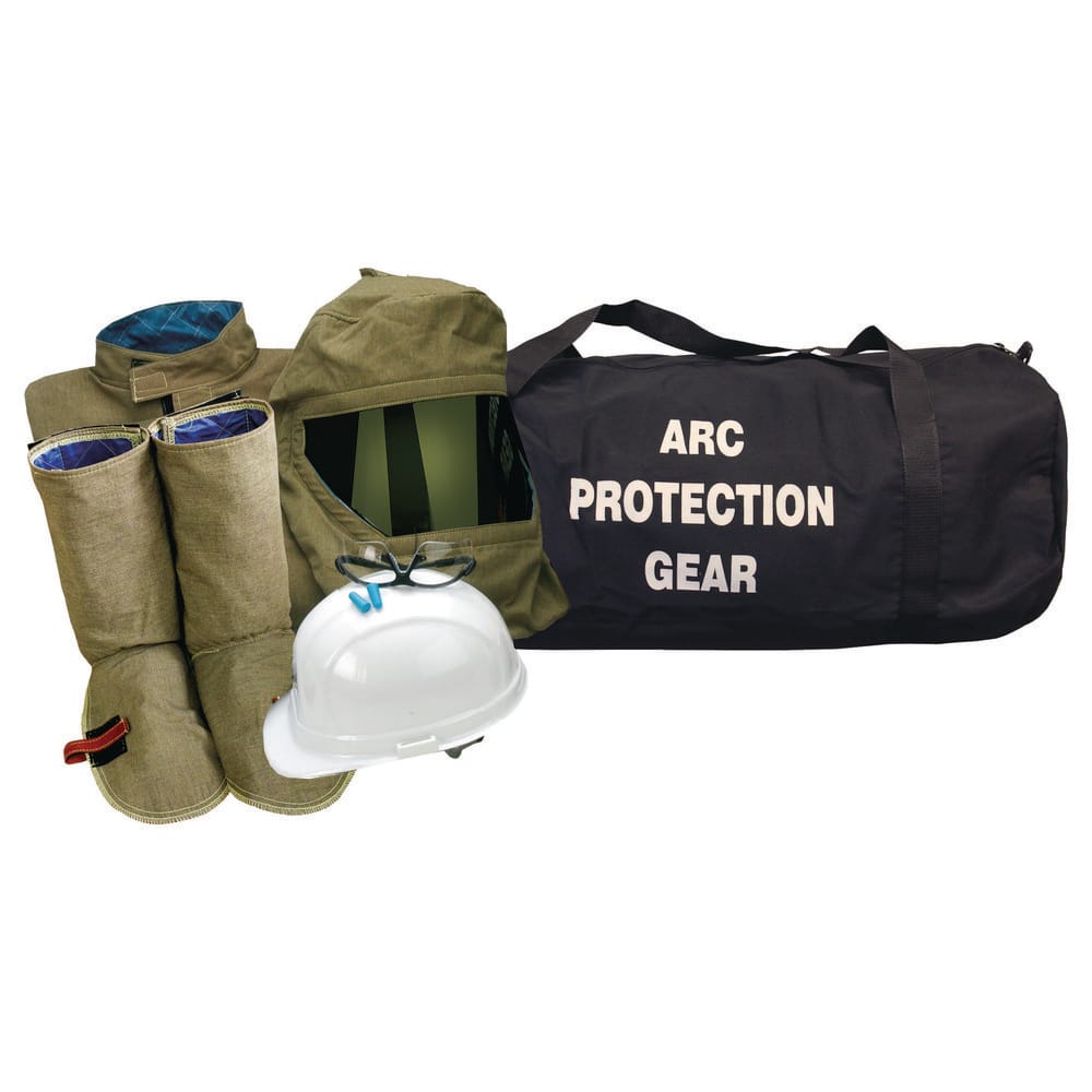 Arc Flash Clothing Kits, Protection Type: Arc Flash , Garment Type: Bib Overalls, Hoods, Jacket , Maximum Arc Flash Protection (cal/Sq. cm): 40.00  MPN:AG40-2XL-NG