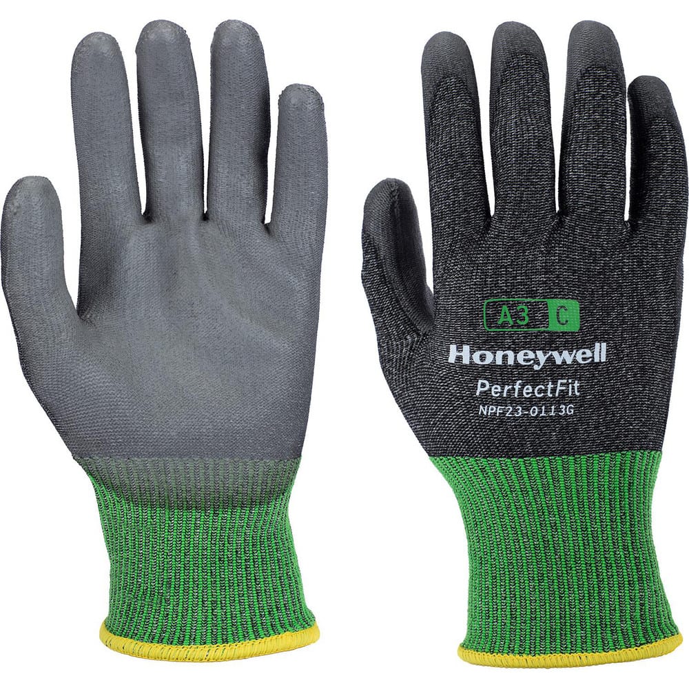 Cut & Puncture Resistant Gloves, Coating Material: Polyurethane , Coating Coverage: Palm & Fingertips , Glove Type: Cut-Resistant  MPN:NPF23-0113G-11/