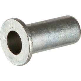 Flat Rivet Nut - 10-32 x .080 Grip - Steel - USA - Pkg of 50 - Titan Fasteners JMD1032G80FS JMD1032G80FS