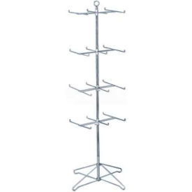 Economy Wire Display 4 Tier Spinner Zinc SPR4