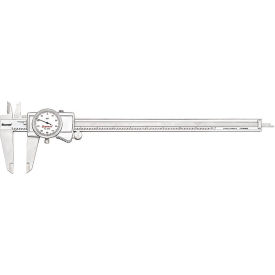 Starrett® Dial Caliper Hardened Stainless Steel 0-12