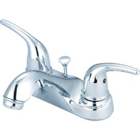 Olympia Accent L-7270 Two Handle Bathroom Faucet with Pop-Up Polished Chrome L-7270