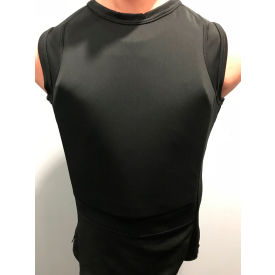 EDI-USA Ballistic T-Shirt Tested to Level III-A Ballistic Resistance Large Black ED-PTS01-BL