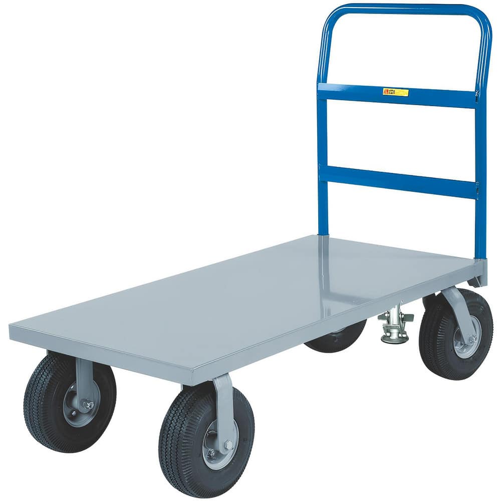 Bar, Panel & Platform Trucks, Type: Cushion-Load Platform Truck , Load Capacity (Lb. - 3 Decimals): 1200.000 , Body Material: Steel , Height (Inch): 41-1/2  MPN:NBB-3672-9PNFL