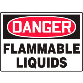 Accuform MCHG102VP Danger Sign Flammable Liquids 14