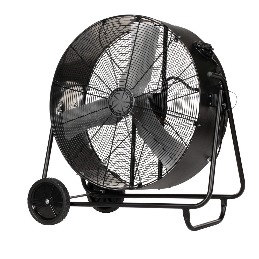 Blower Fans & Coolers, Blower Fan Type: Portable , Type: Steel Spiral Wire , Blade Length (Inch): 42 , Air Flow: 9000CFM , Drive Type: Direct  MPN:PBXS42D