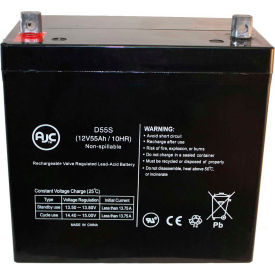 AJC® WKDC12-55P 12V 55Ah Wheelchair Battery AJC-D55S-M-0-127626