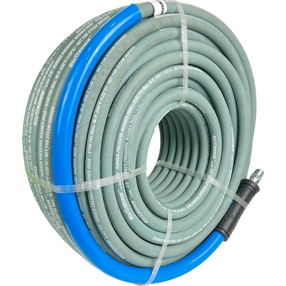 High Temperature & High Pressure Hose, Hose Length: 200ft , Hose Inside Diameter: 0.375in , Hose Outside Diameter: 17mm , Hose Material: Rubber  MPN:PW38200-NM