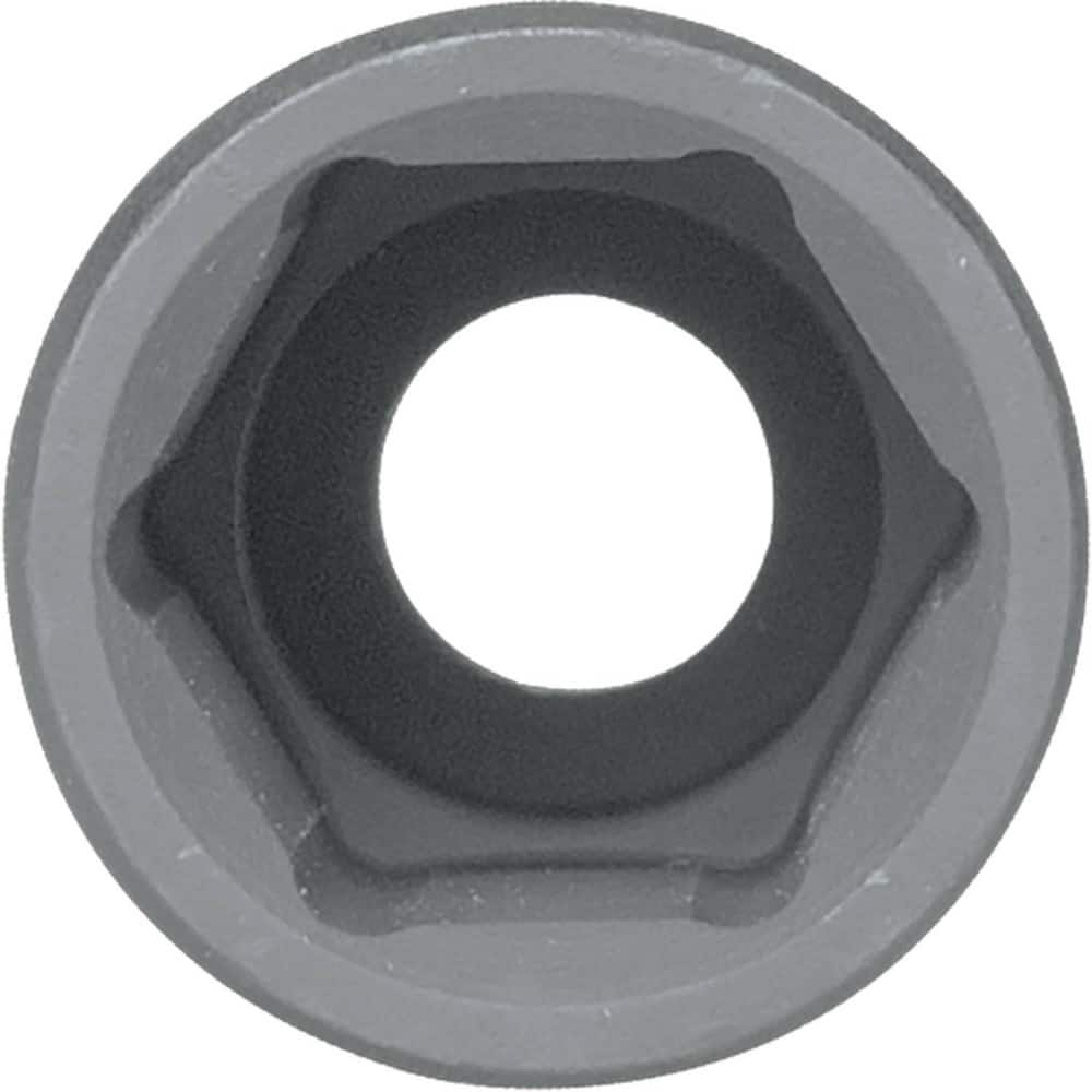 Impact Sockets, Socket Size (Decimal Inch): 0.9375 , Number Of Points: 6 , Drive Style: Square , Overall Length (Inch): 3-3/16in , Finish: Black Oxide  MPN:A-96322