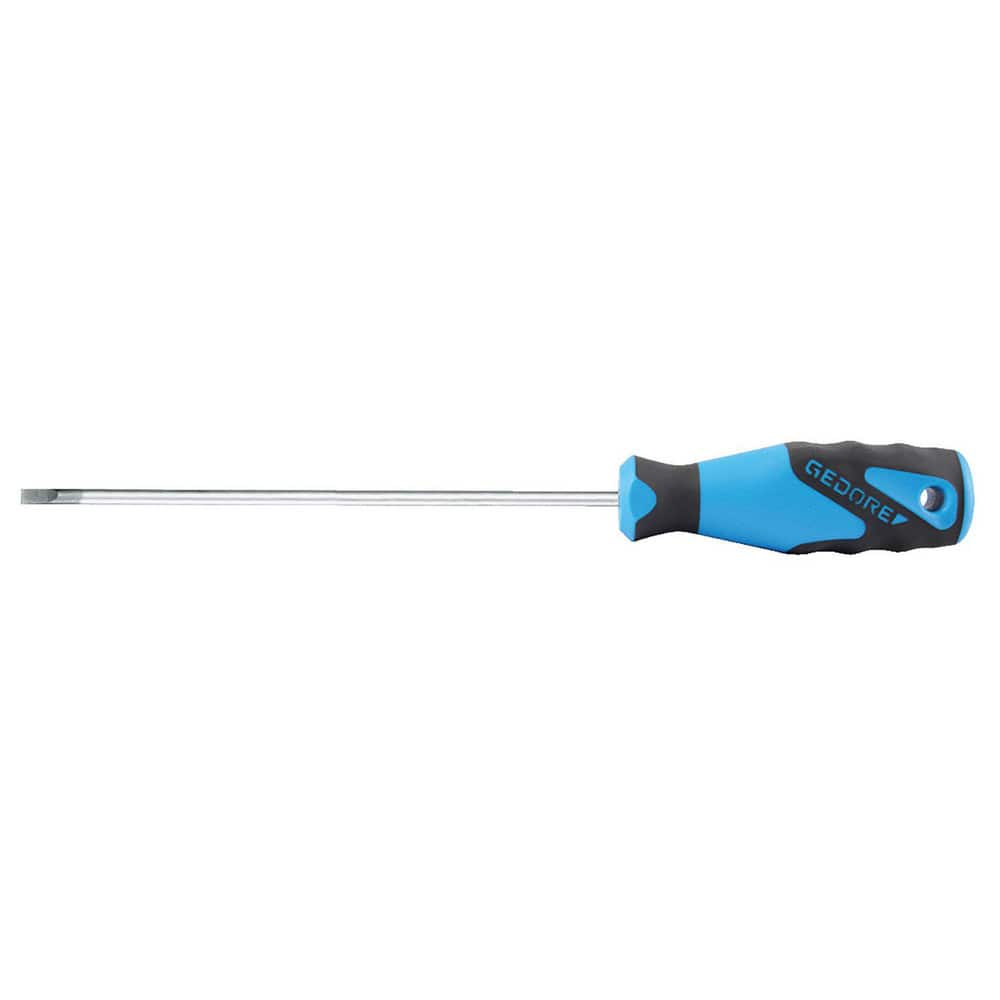 Slotted Screwdrivers, Blade Width (mm): 6.50 , Overall Length (mm): 310.0000 , Handle Type: Ergonomic , Handle Length: 110.00 , Handle Color: Black, Blue  MPN:6680870