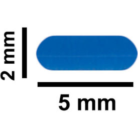 Bel-Art Spinbar Teflon Micro (Flea) Magnetic Stirring Bar 5 x 2mm Blue 371210012