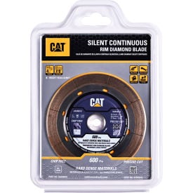 Caterpillar® 600 Pro Continuous Rim Diamond Blade 4-1/2