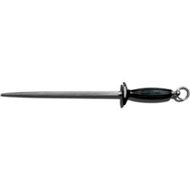 Dexter Russell 07393- Butcher Steel High Carbon Steel Black Handle 14