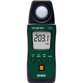 Extech LT40 LED Light Meter Battery Case Included 1