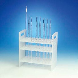 Bel-Art Pipette Support Rack 189530000 Polypropylene 50 Places 8-3/8