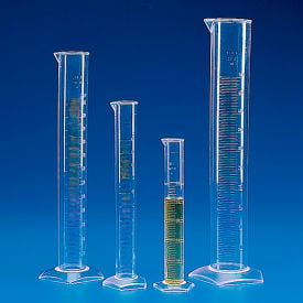 Graduated Cylinder PMP (TPX) Molded Graduations 100mL 30/Pack 601573