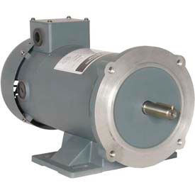 Worldwide Electric PM DC Motor WPMDC1-18-90V-56CB TENV & TEFC 56C 90V 1 HP 1800 RPM WPMDC1-18-90V-56CB