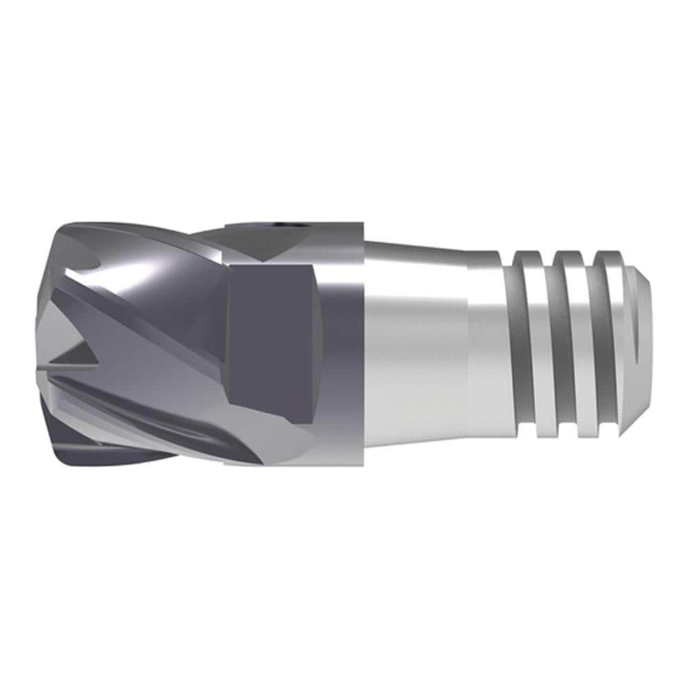 Corner Radius & Corner Chamfer End Mill Heads, Mill Diameter (mm): 8.00 , Length of Cut (mm): 12.0000 , Number Of Flutes: 6 , Overall Length (mm): 37.3000  MPN:52864160