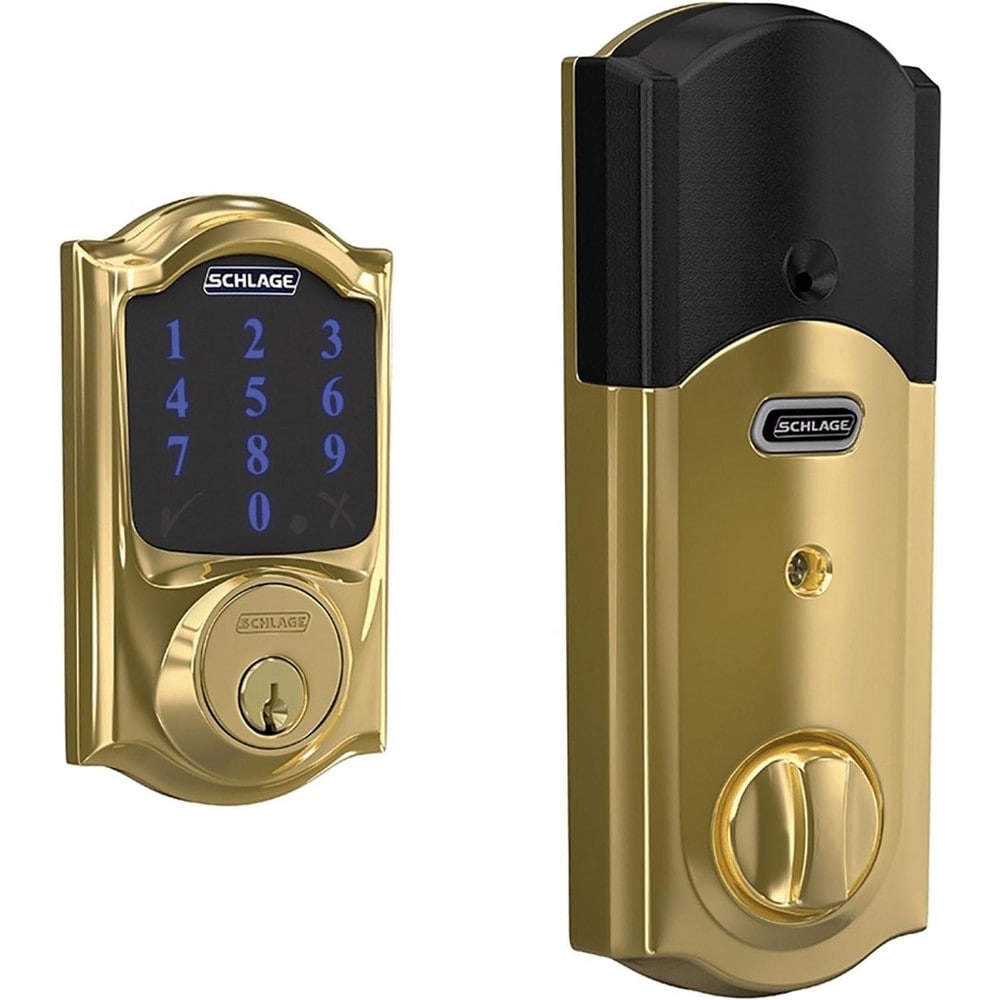 Deadbolts, Deadbolt Type: Deadbolt , Lock Type: Single Cylinder , Key Type: Key Codeable , Mount Type: Surface , Material: Metal  MPN:BE469ZP CAM 605