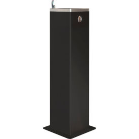 GoVets™ Outdoor Pedestal Drinking Fountain Black 223BK761